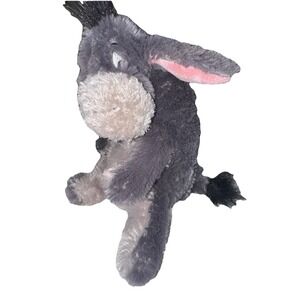 Disney Winnie the Pooh "Eeyore"‎ Donkey Plush Stuffed Non-Jointed Removable Tail